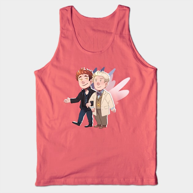 Let's go angel Tank Top by staypee